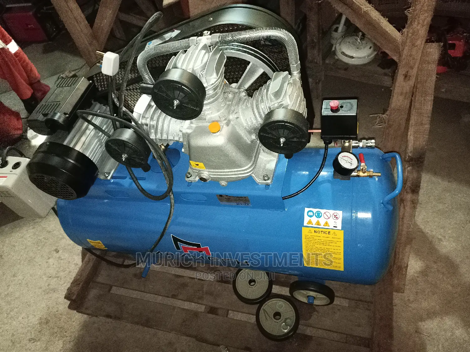 3-Phase 150L Electric Air Compressor 4hp