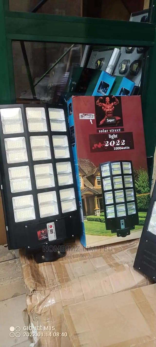 Led 1500W Solar Street Light - 1500watts - All in One