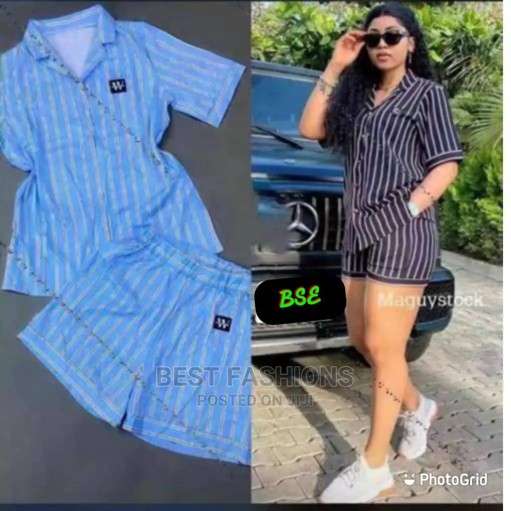 Ladies Casual Short and Shirt