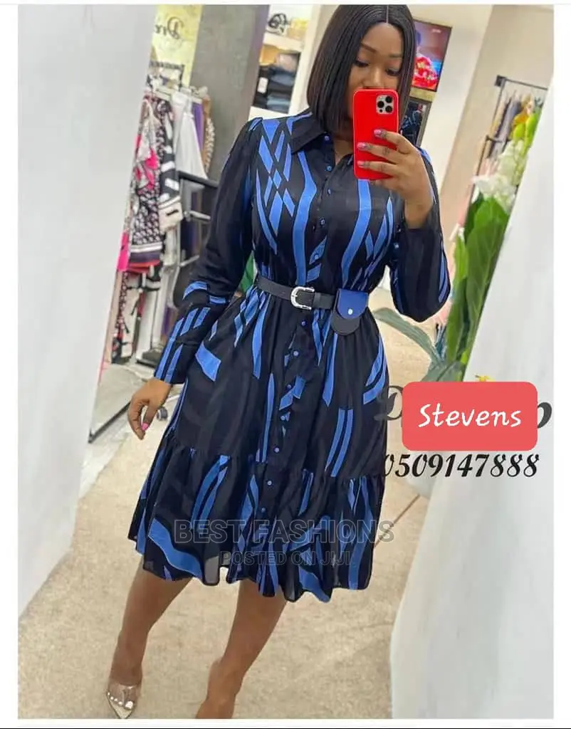 Ladies Cute Pattern Dress