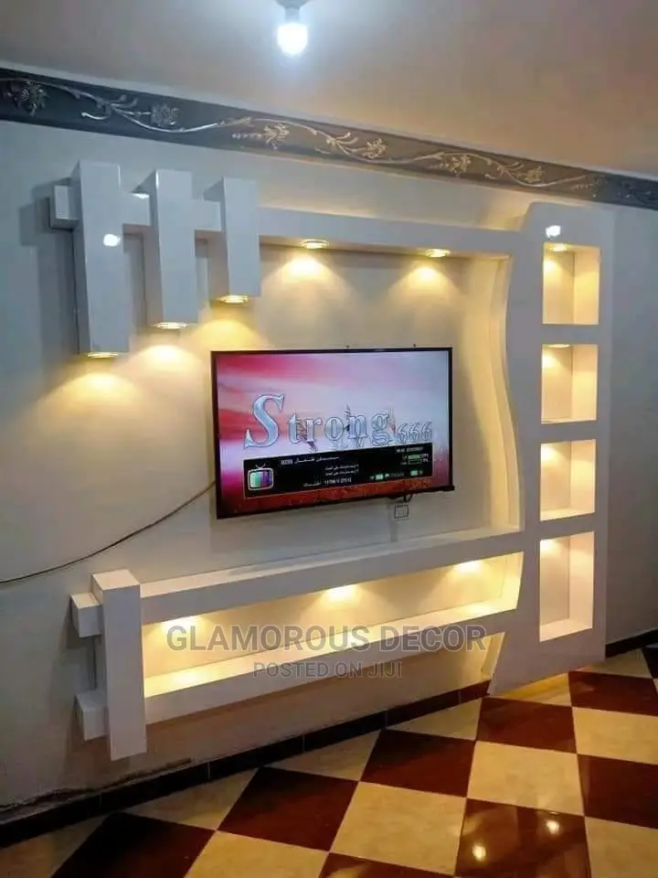 Pop Ceilings , Screeding Tv Console