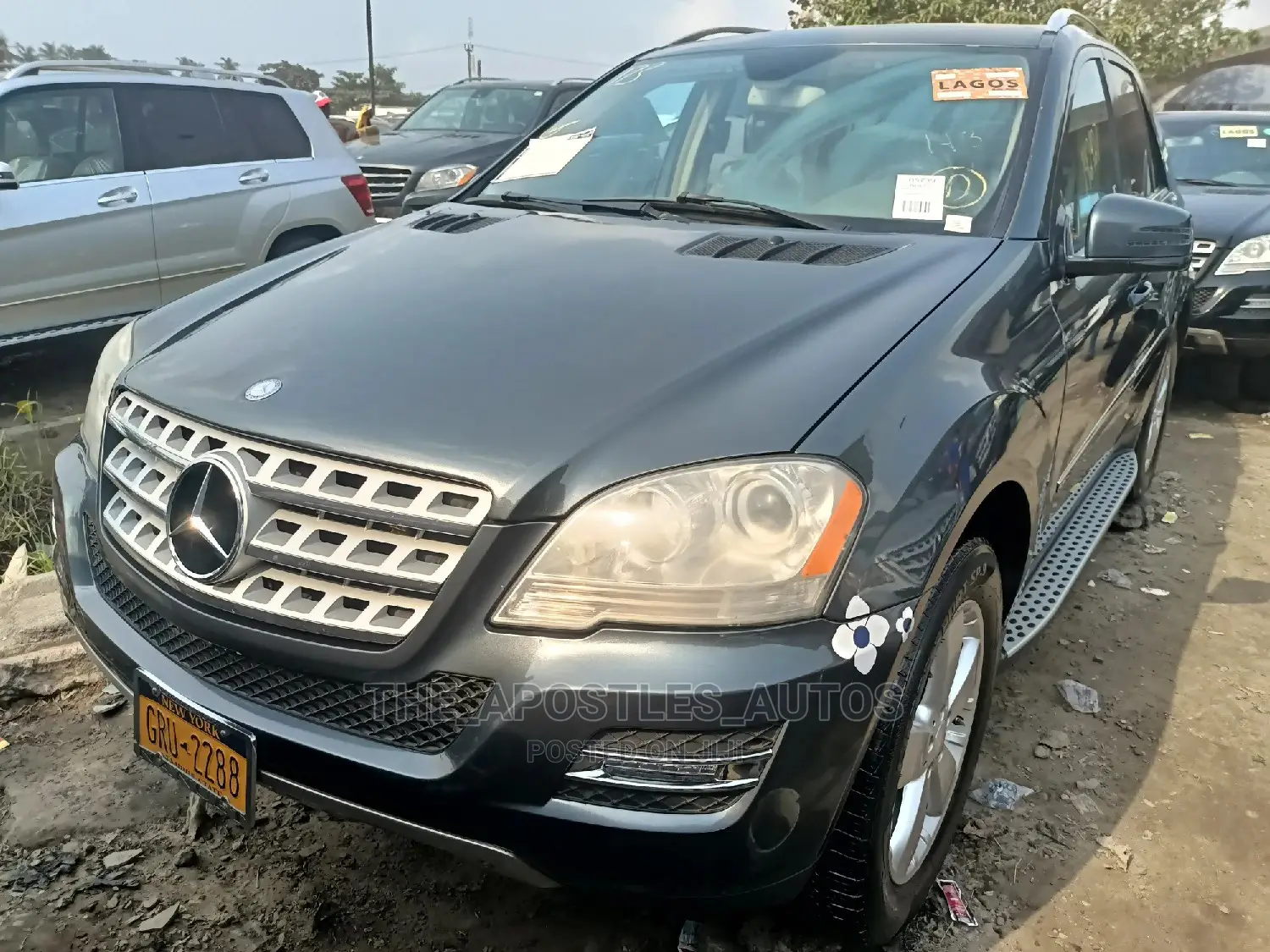 Mercedes-Benz M Class ML 350 4Matic 2010 Gray