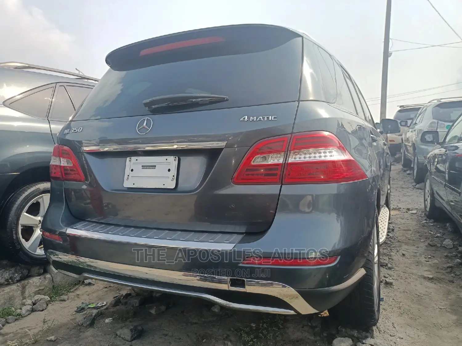 Mercedes-Benz M Class ML 350 4Matic 2012 Gray