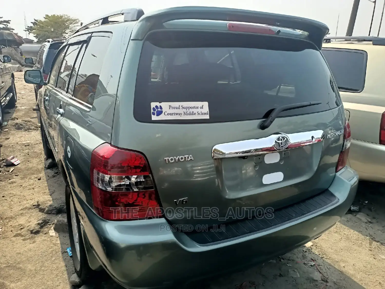 Toyota Highlander V6 2006 Green