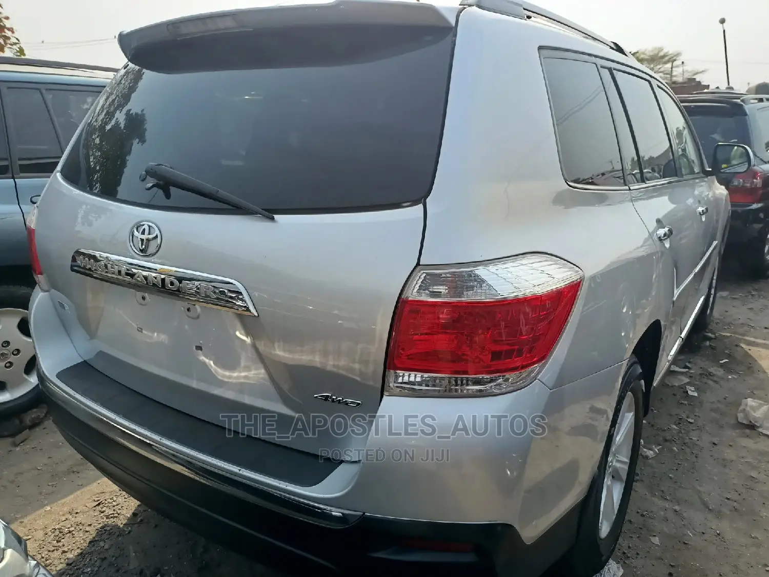 Toyota Highlander Limited 2012 Silver