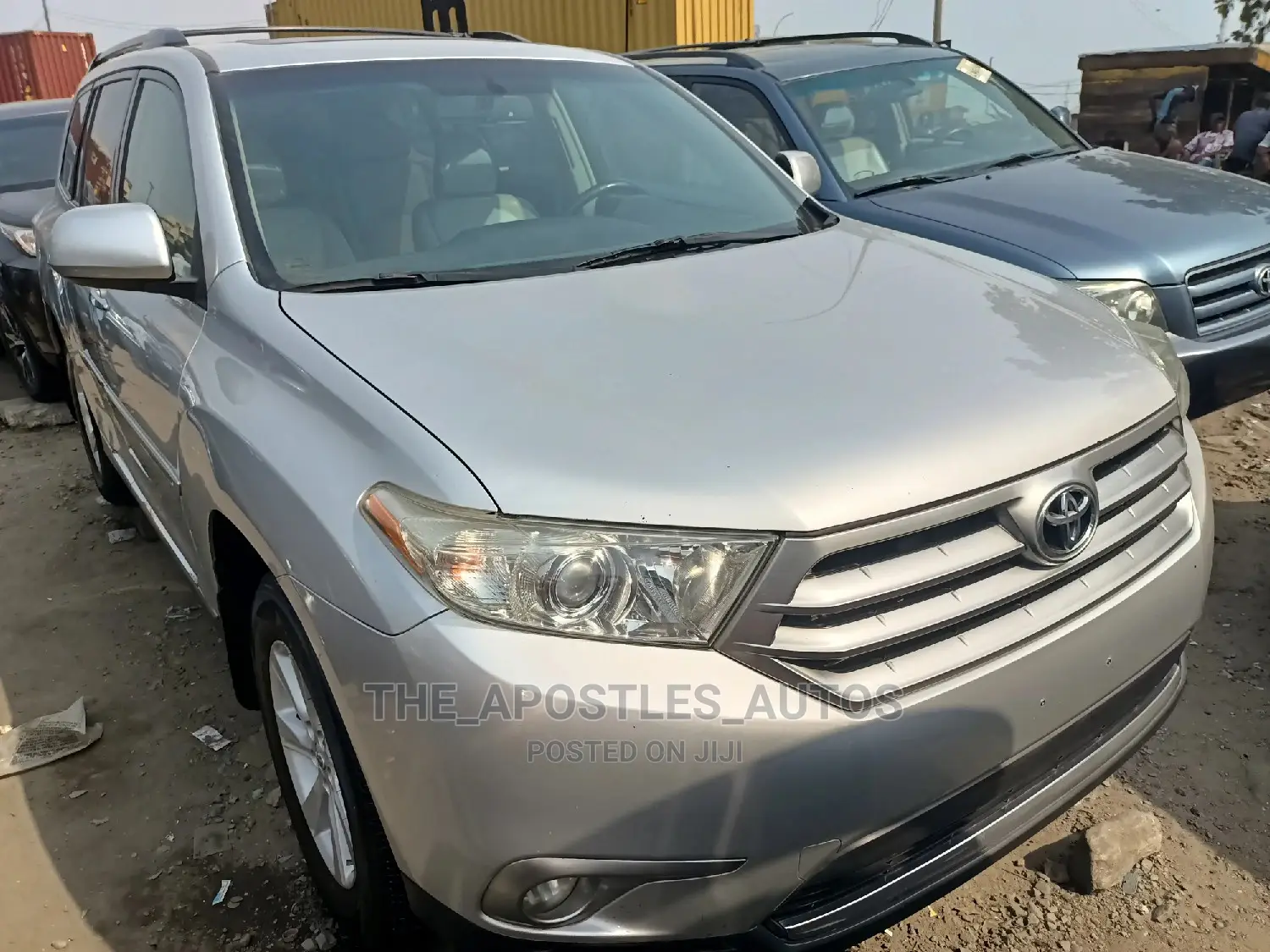 Toyota Highlander Limited 2012 Silver
