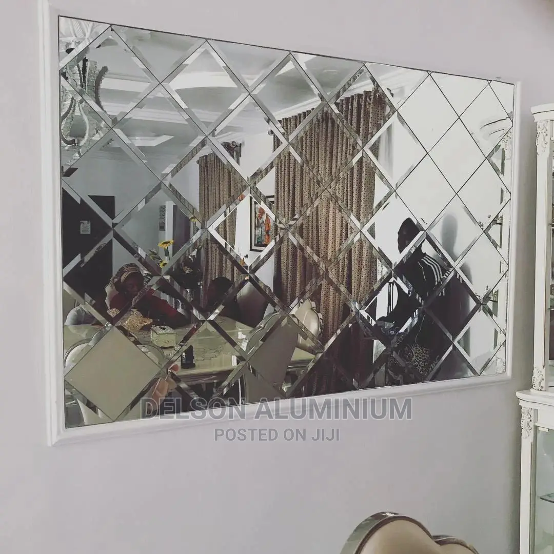 Luxury Beveled Mirror Installation Lagos