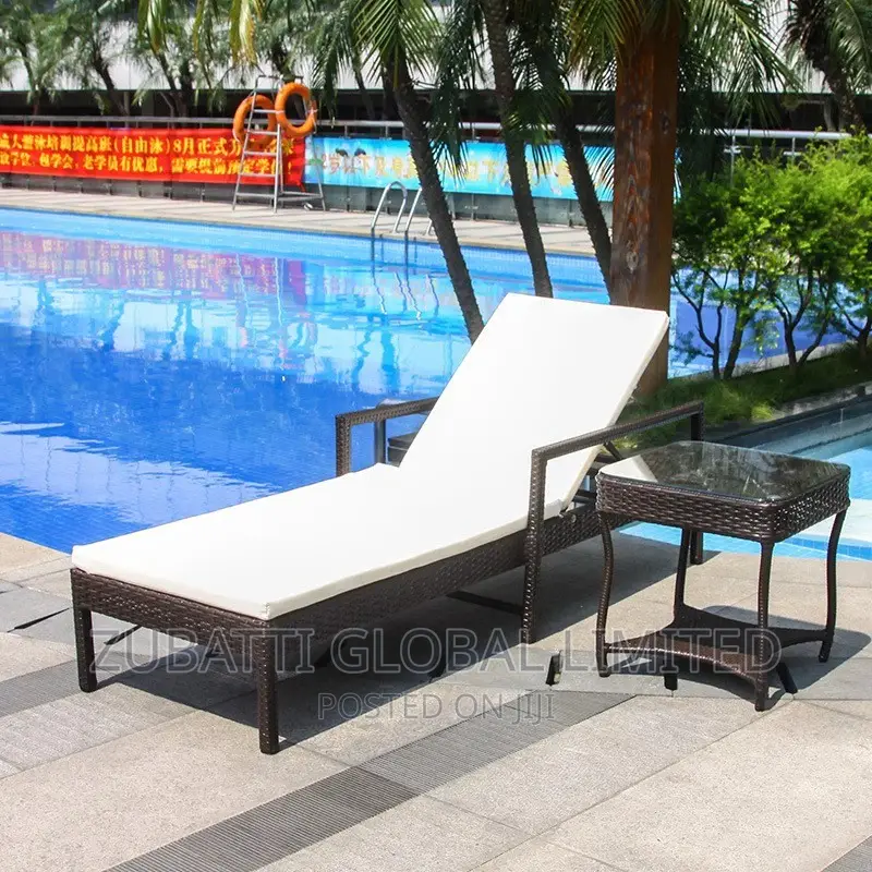 Rattan Swimming Pool Bed