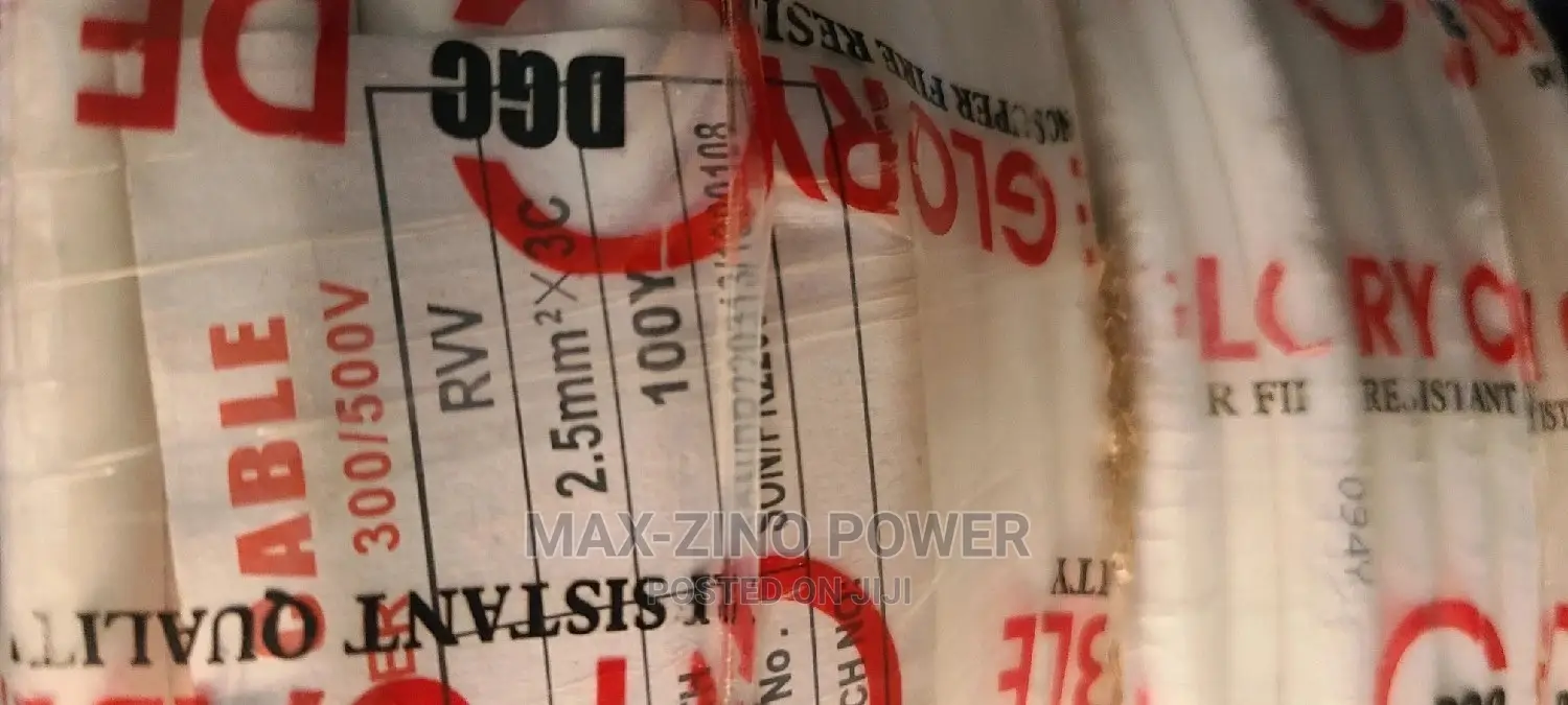 2.5mm 3-Core Flexible Available at Affordable Price