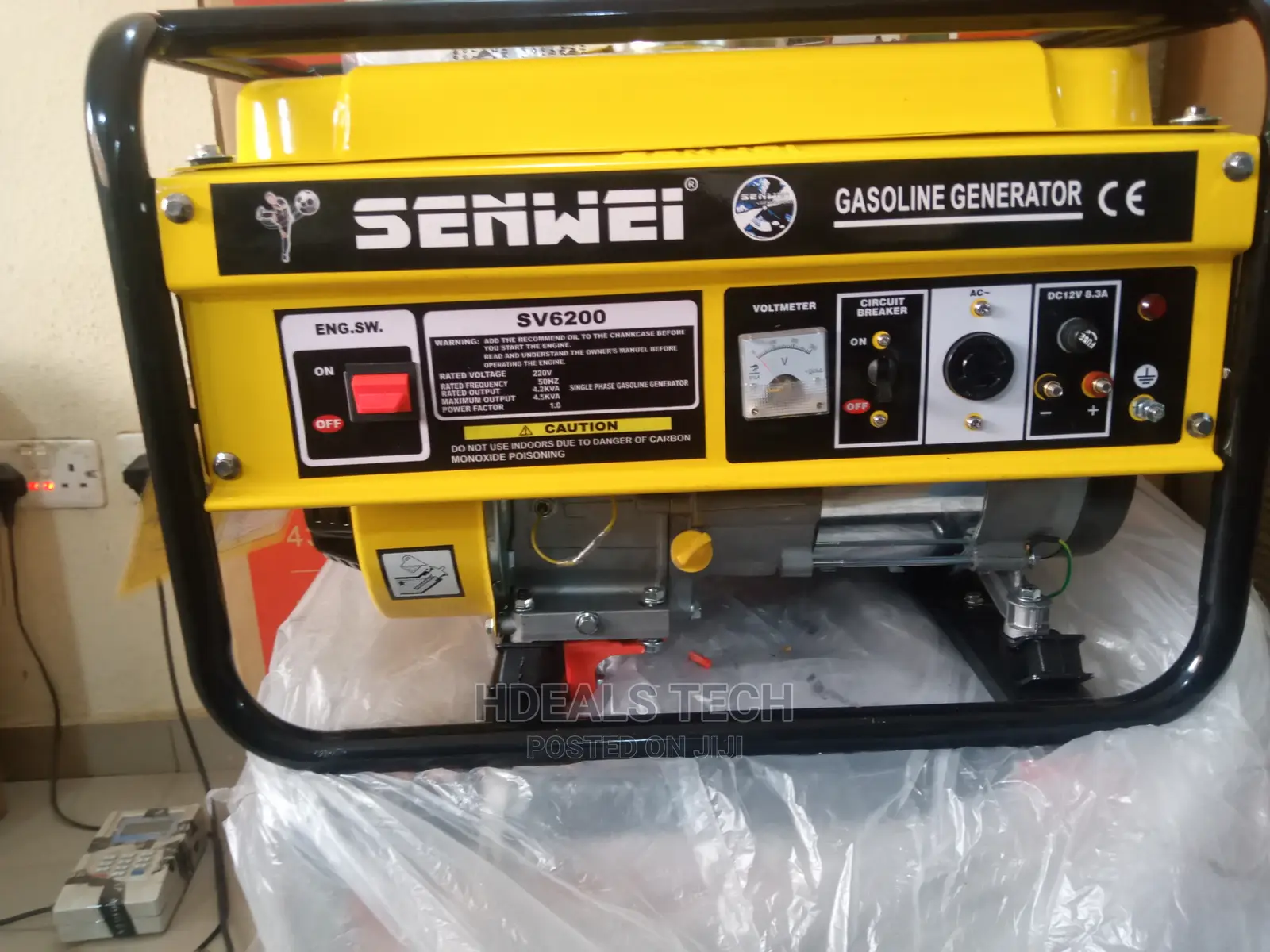 Senwei 4.5 Kva Sv6200 Manual Start Generator