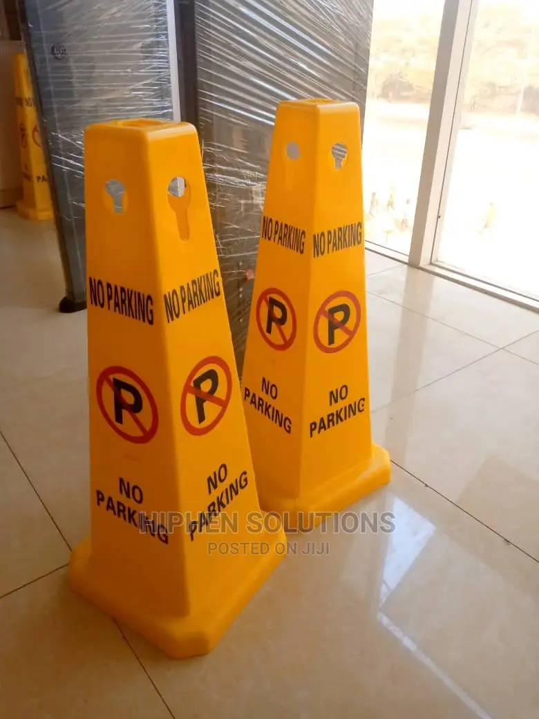 Road Barriers Safety Signs