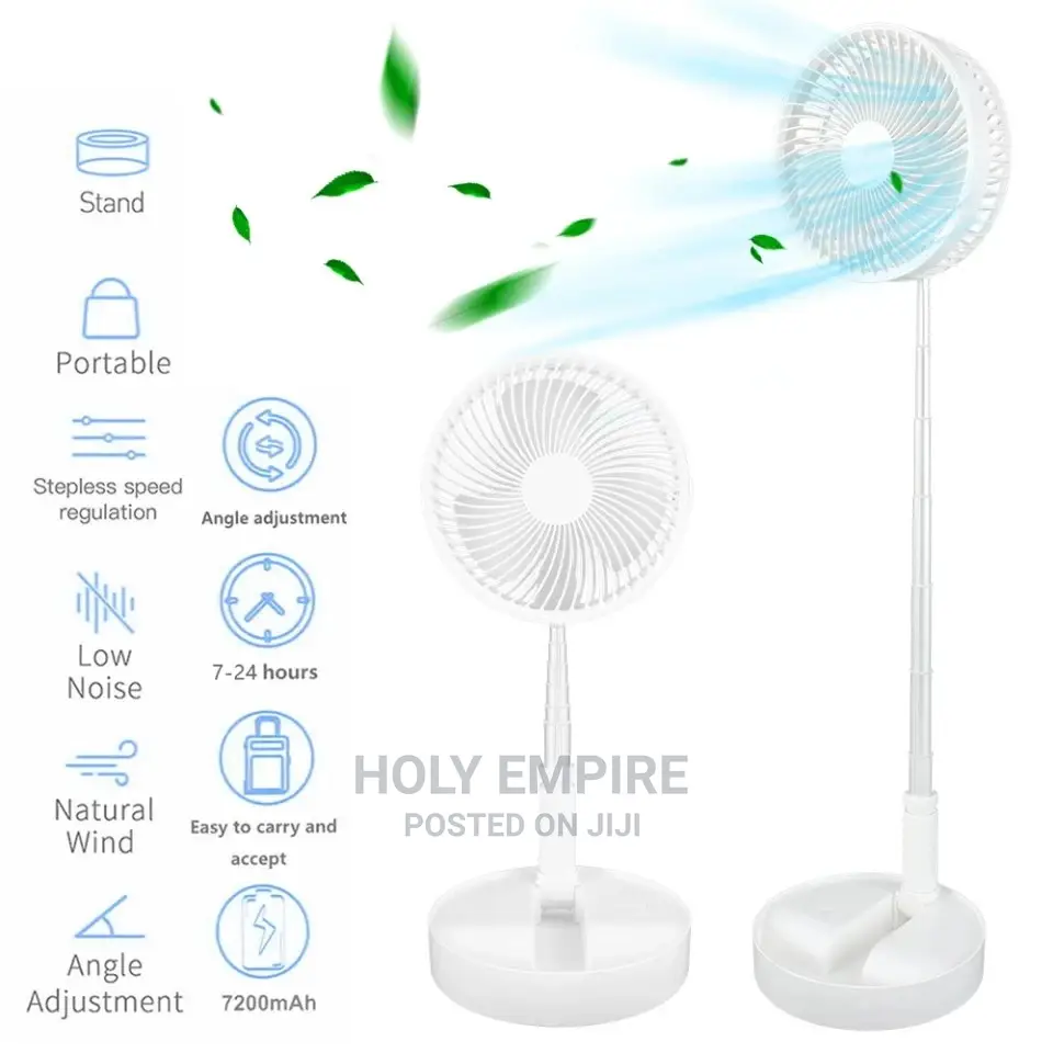 Rechargeable Folding Fan