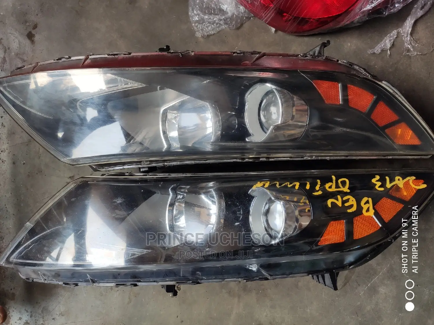 Kia Optima 2012 Headlamp Tokunbo Set