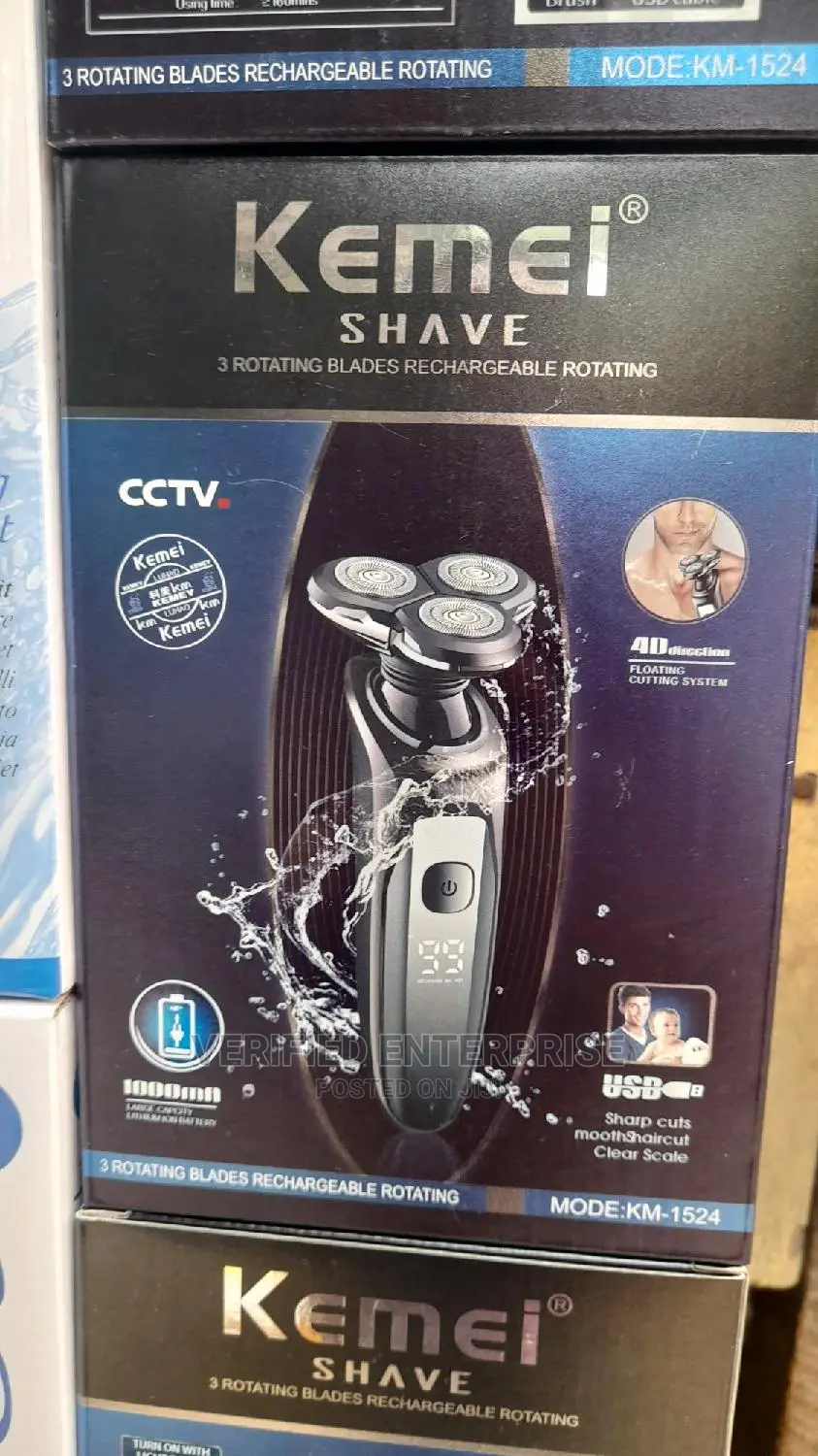 Kemei Rechargeable Shaver