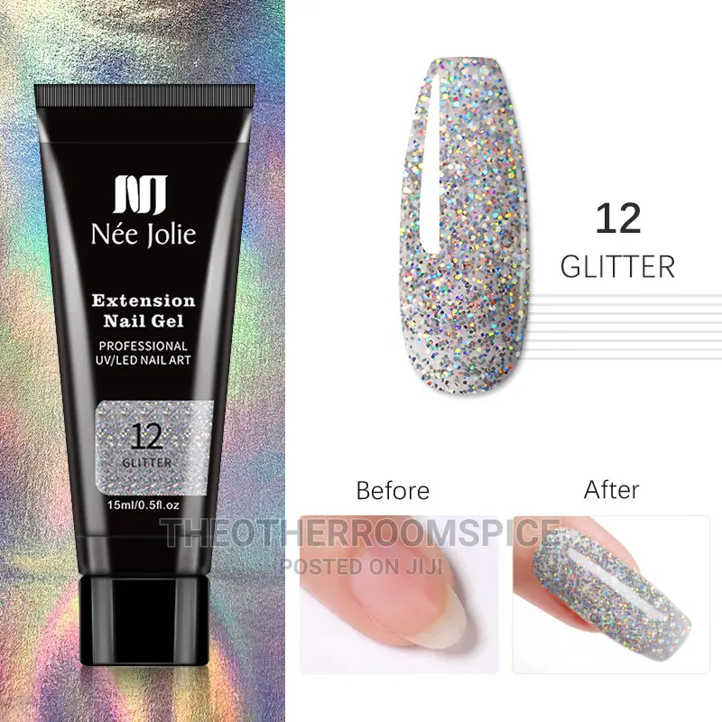 Polygel Nail Extension and Slip Solution Beauty Nails