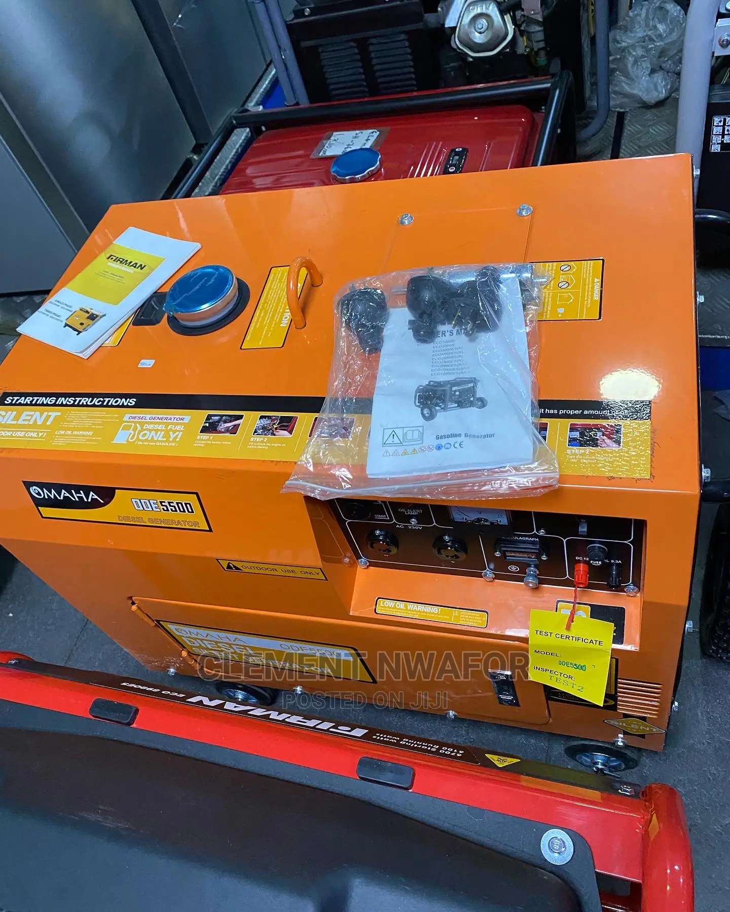 5.5kva Hyundai Diesel Generator