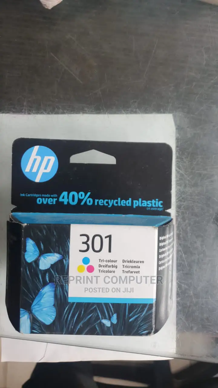 HP 301 Tri-Color Original Ink Cartridge