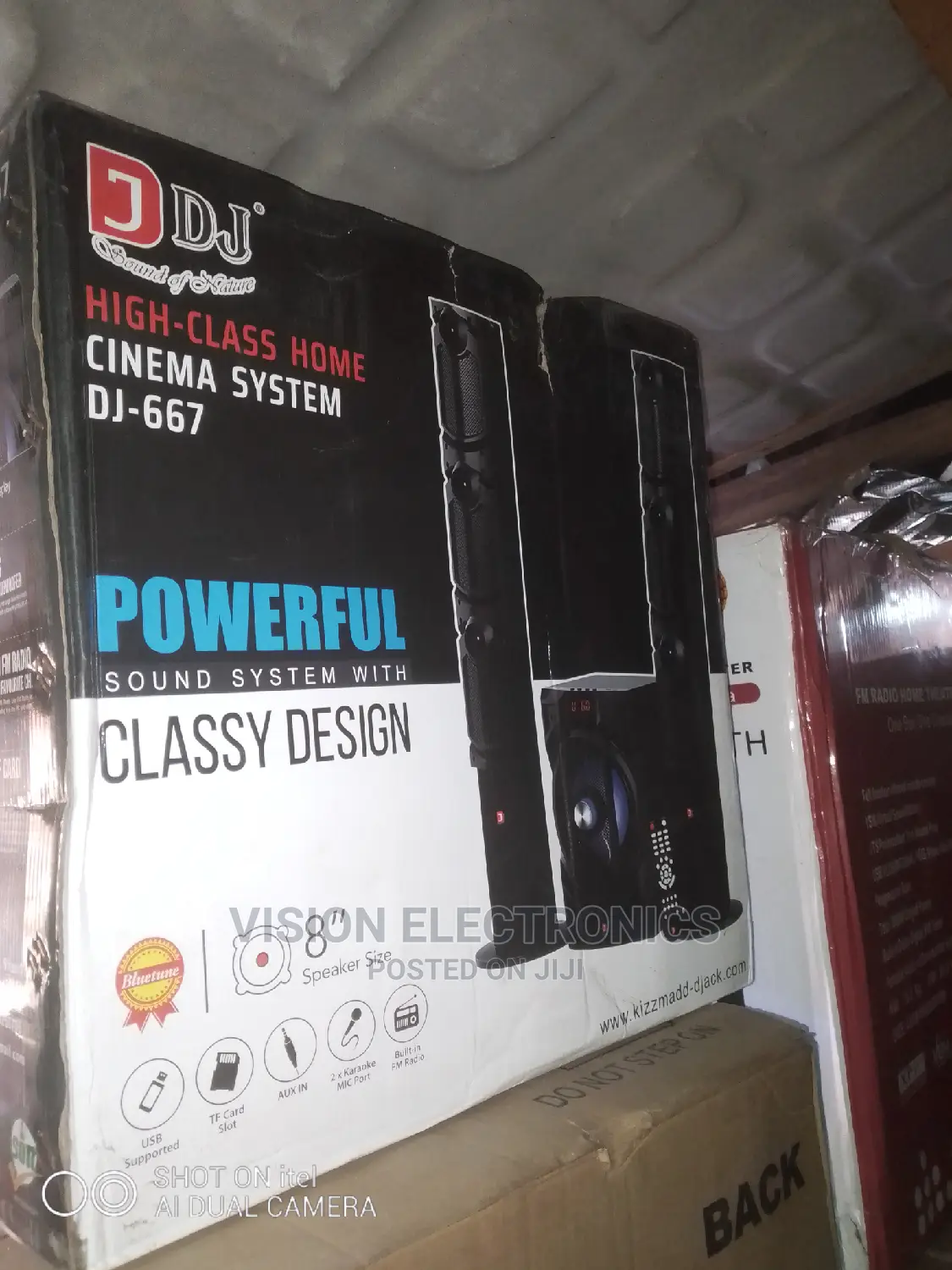 DJ 667 Powerful Home Theater System