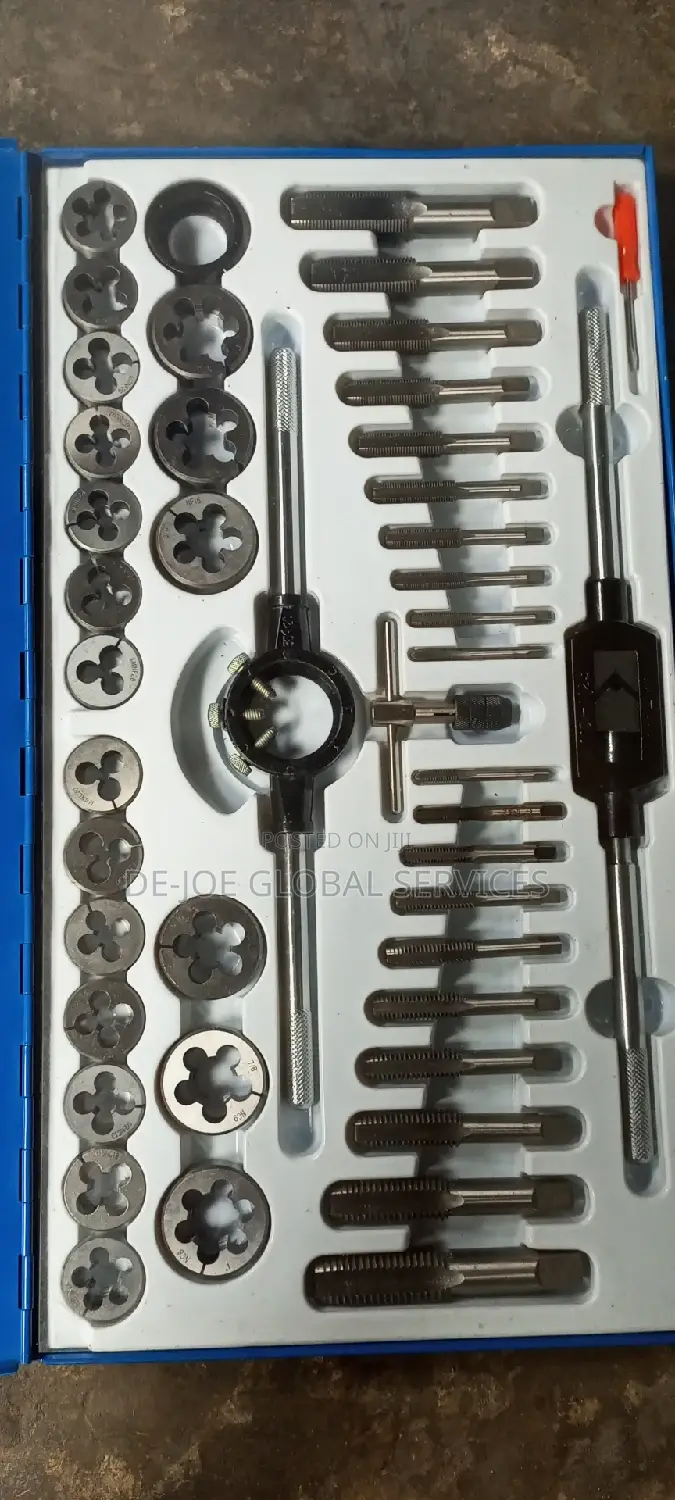 Set of Tap and Die 45pcs in a Box