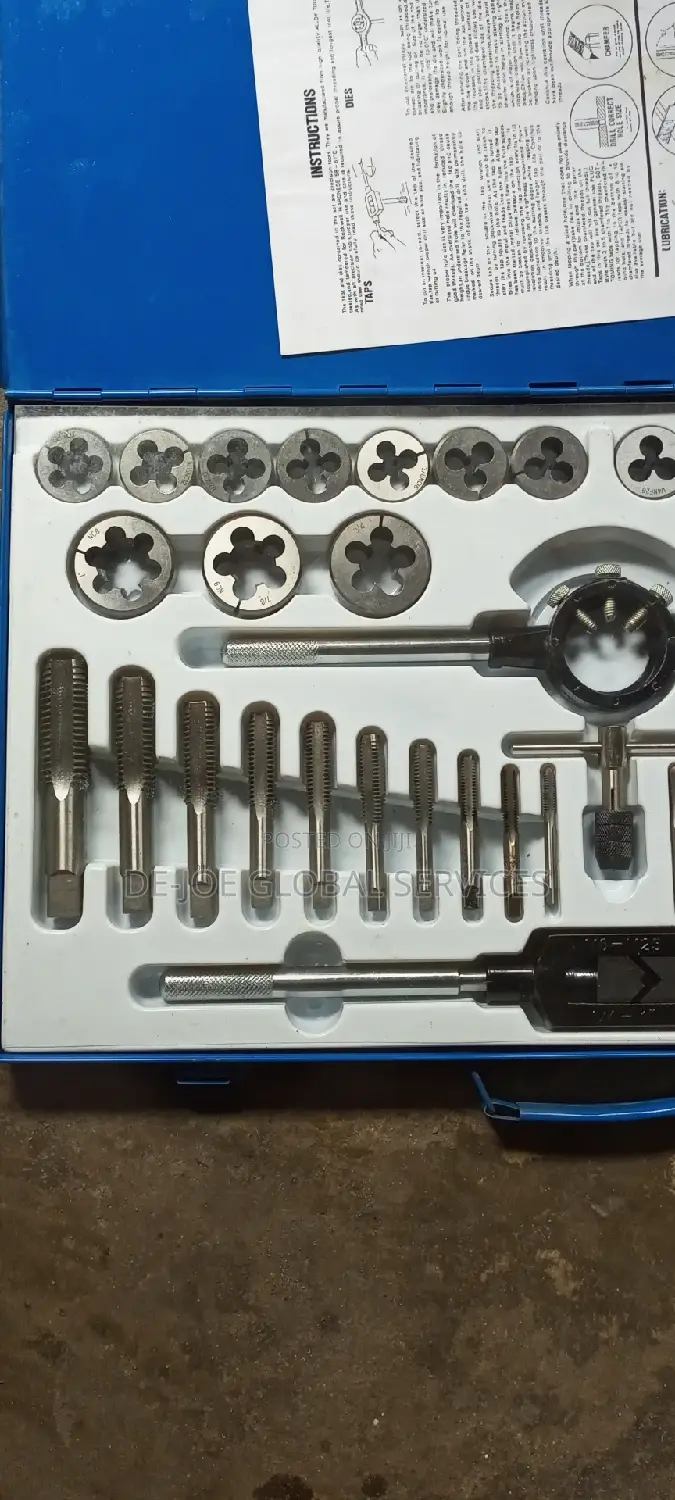 Set of Tap and Die 45pcs in a Box