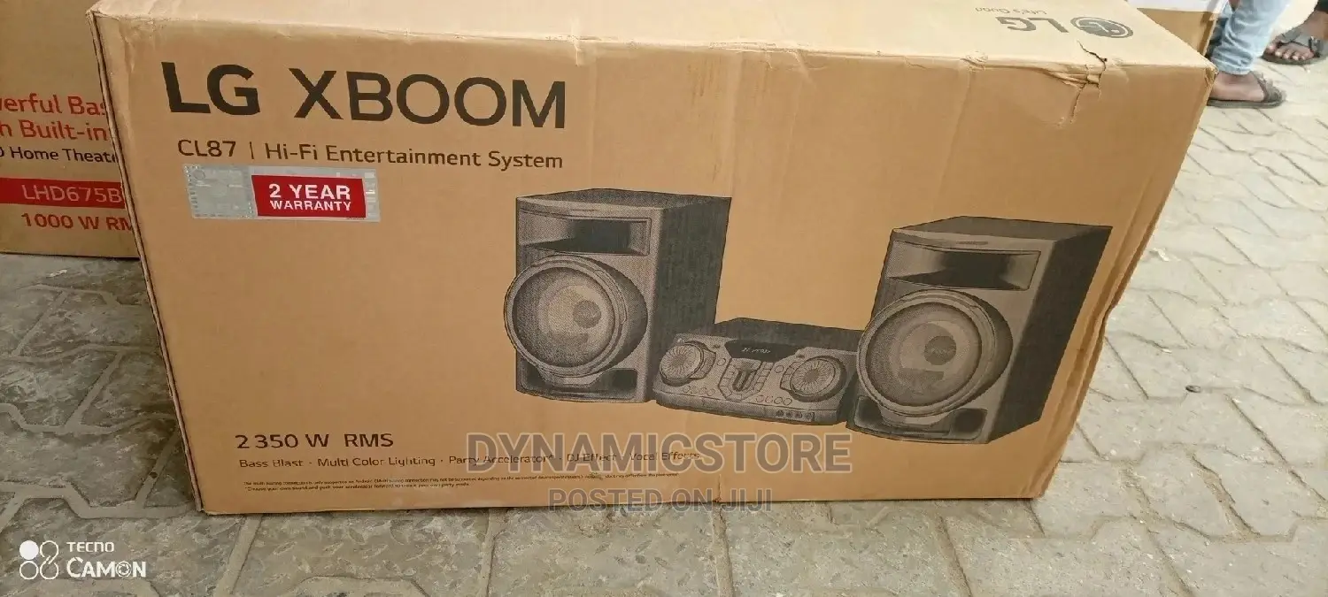 Cl87, Lg Xboom 2350watts