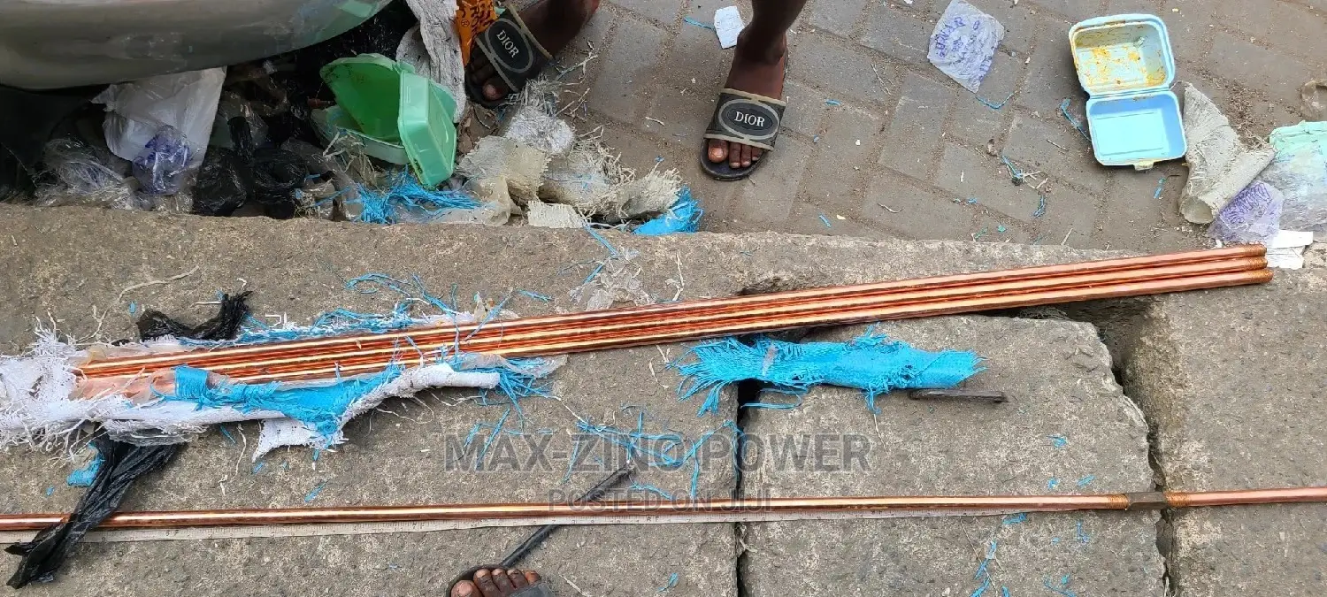 8 Fit Copper Earth Rod Available at Affordable Price
