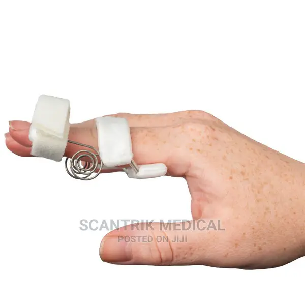 Spring-Coil Finger Extension Splint