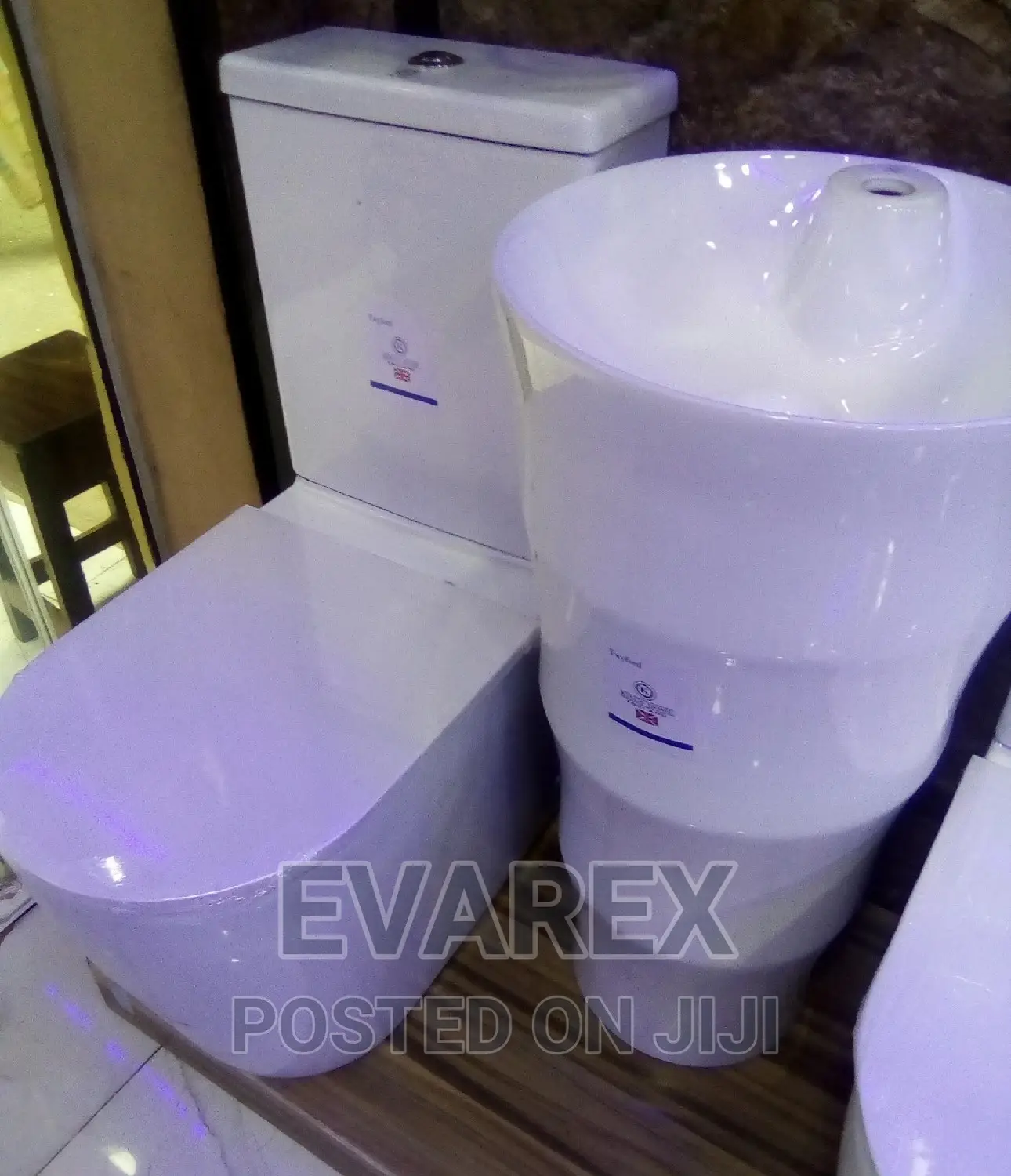 Luxury Water Closet (WC) With Standing Basin.