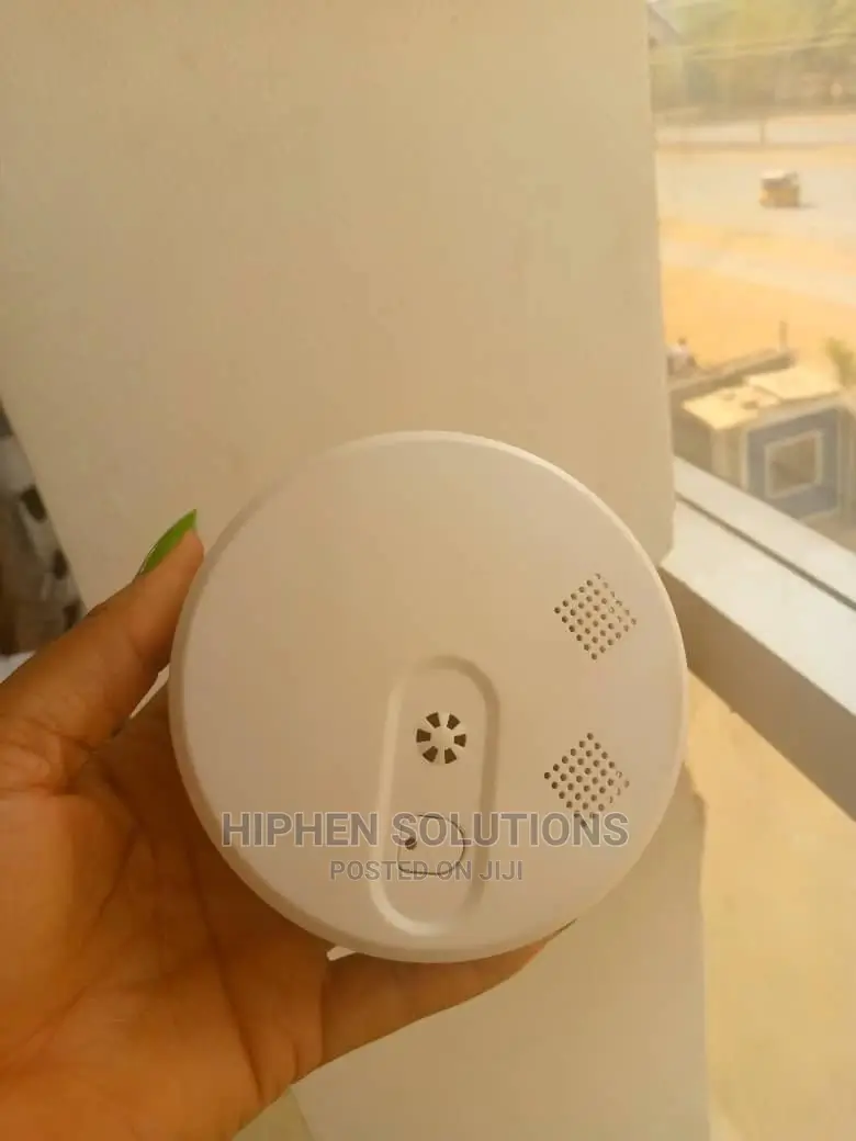 Battery Powered Wireless Photoelectric Smoke Detector