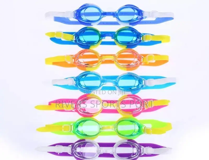 Adjustable Antifog UV Shield Kids Swimming Goggles Earplug