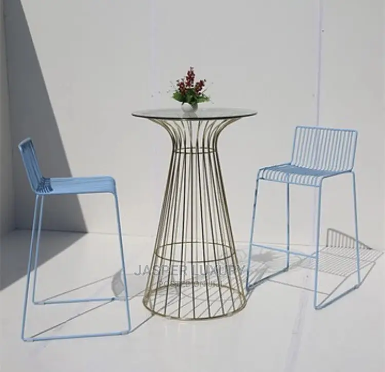 Set of Cocktail Table and Chairs