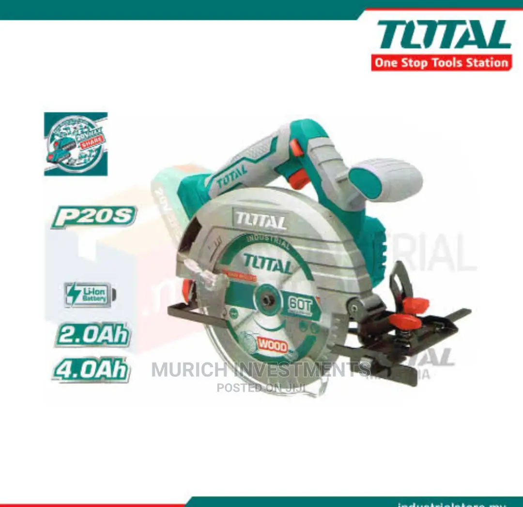 Total Wireless Cordless Circular Saw 20V (Tsli1651)