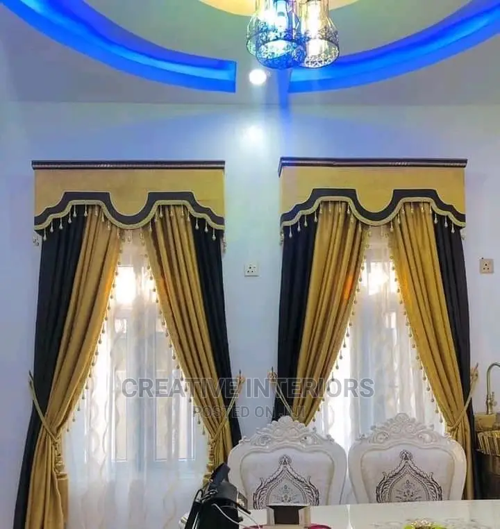 Curtains and It's Accessories (₦4800 Per Yard)