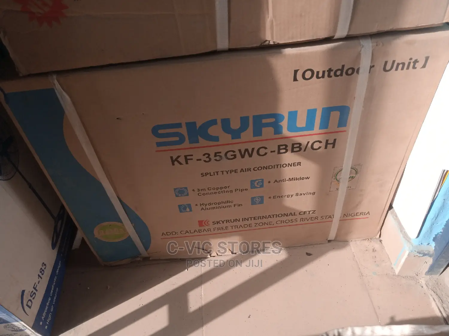 Skyrun 1.5hp-Split Air Conditioner-3m Copper Pipe Free