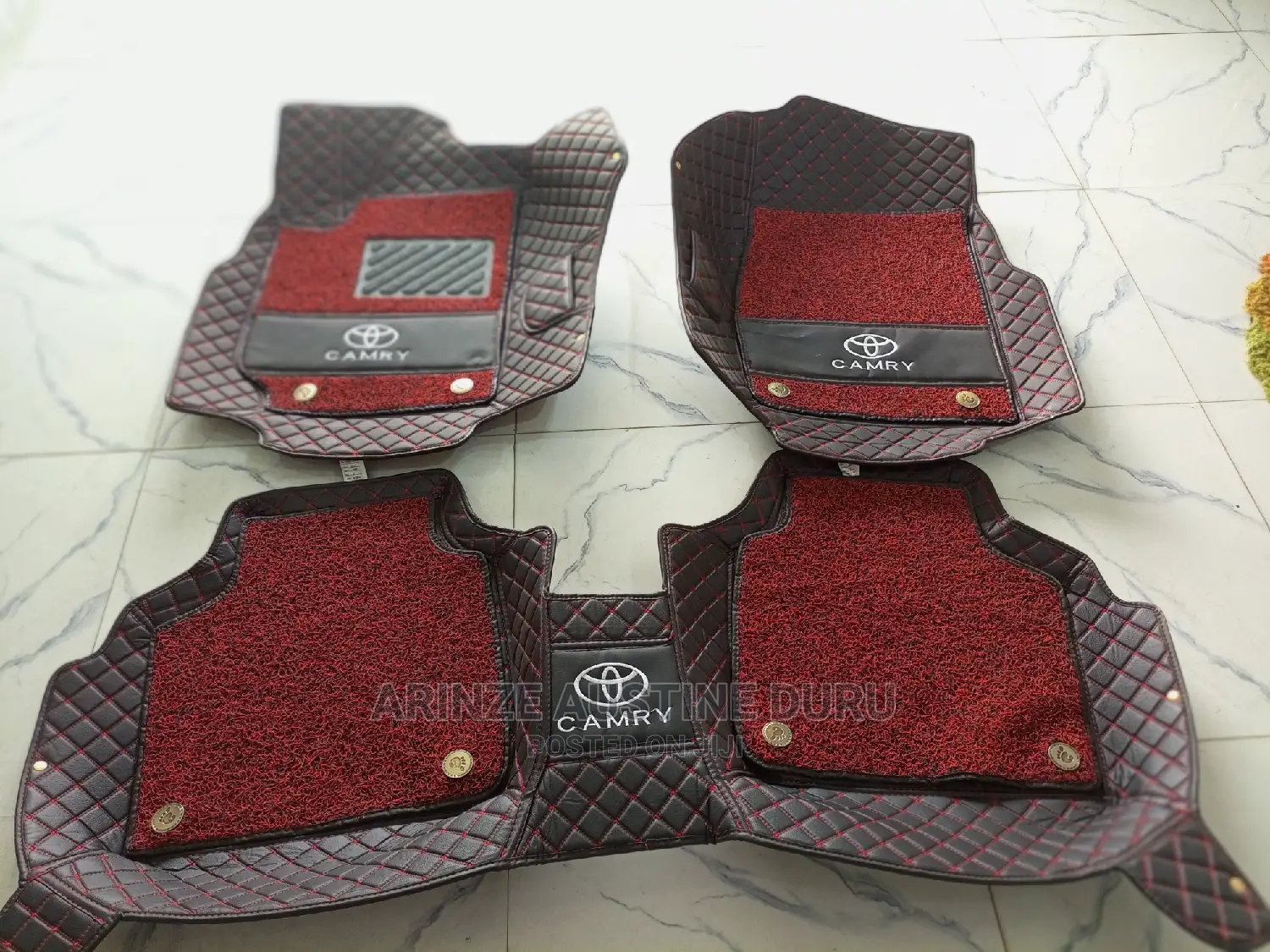 Floor Mats Compatible With Toyota Camry 
3d