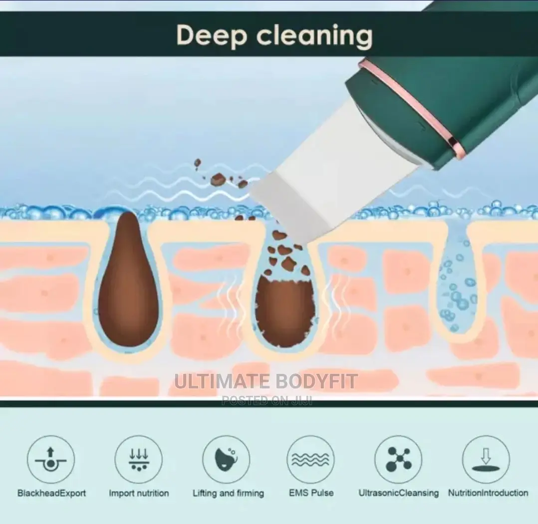 Brand New Ultrasonic Skin Scrubber Device