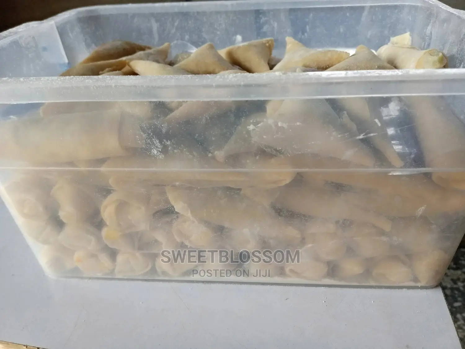 Freshly Made Spring Roll and Samosa