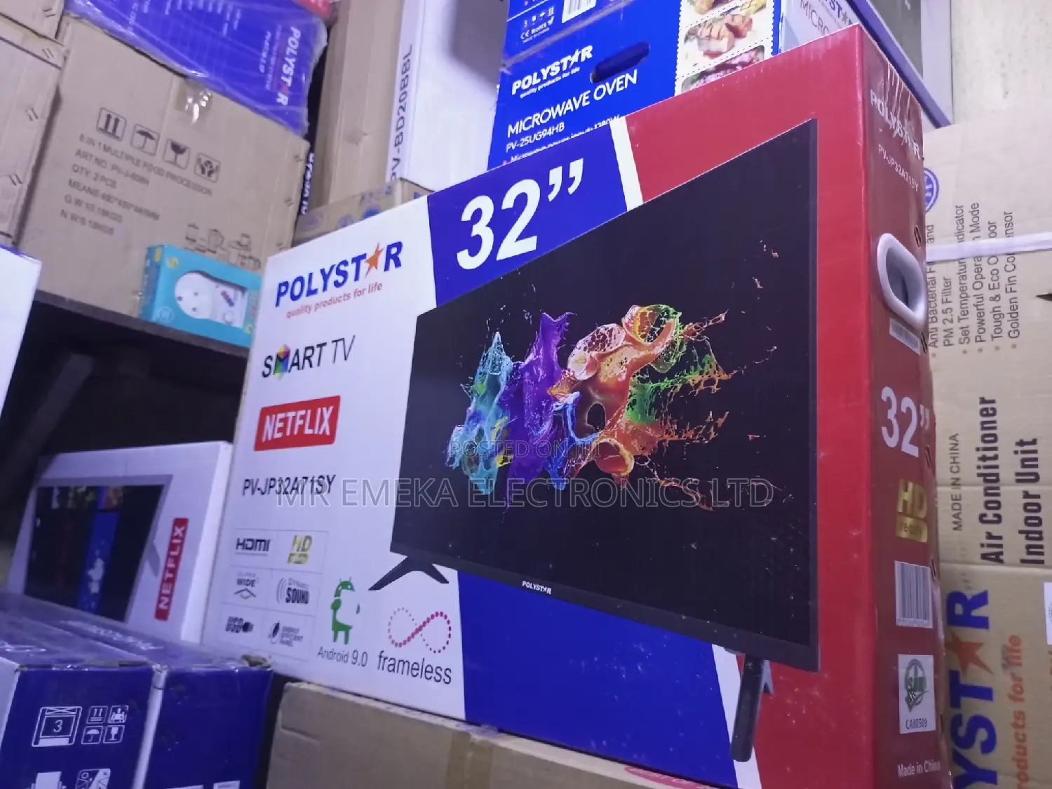 Polystar 32 Inches Smart Tv