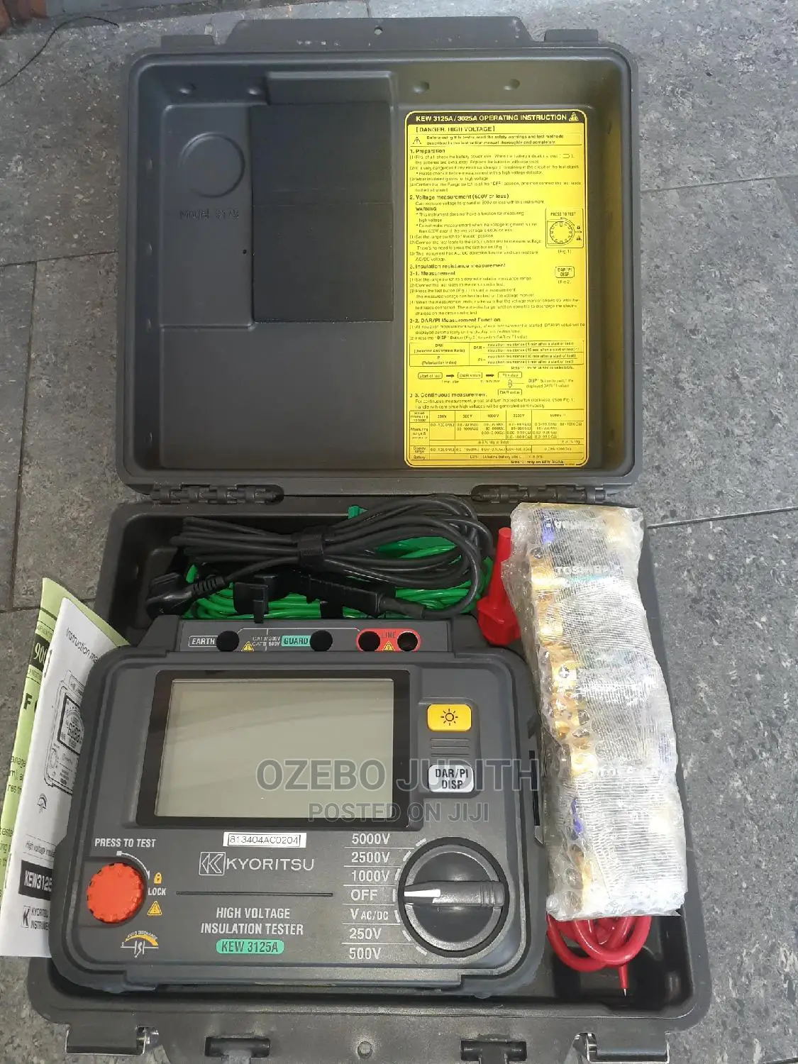 Insulation Tester 5kva Kyoristsu