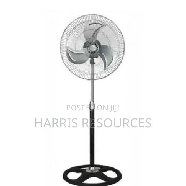 Power Deluxe 18 Inches Standing Fan-Steel Blades