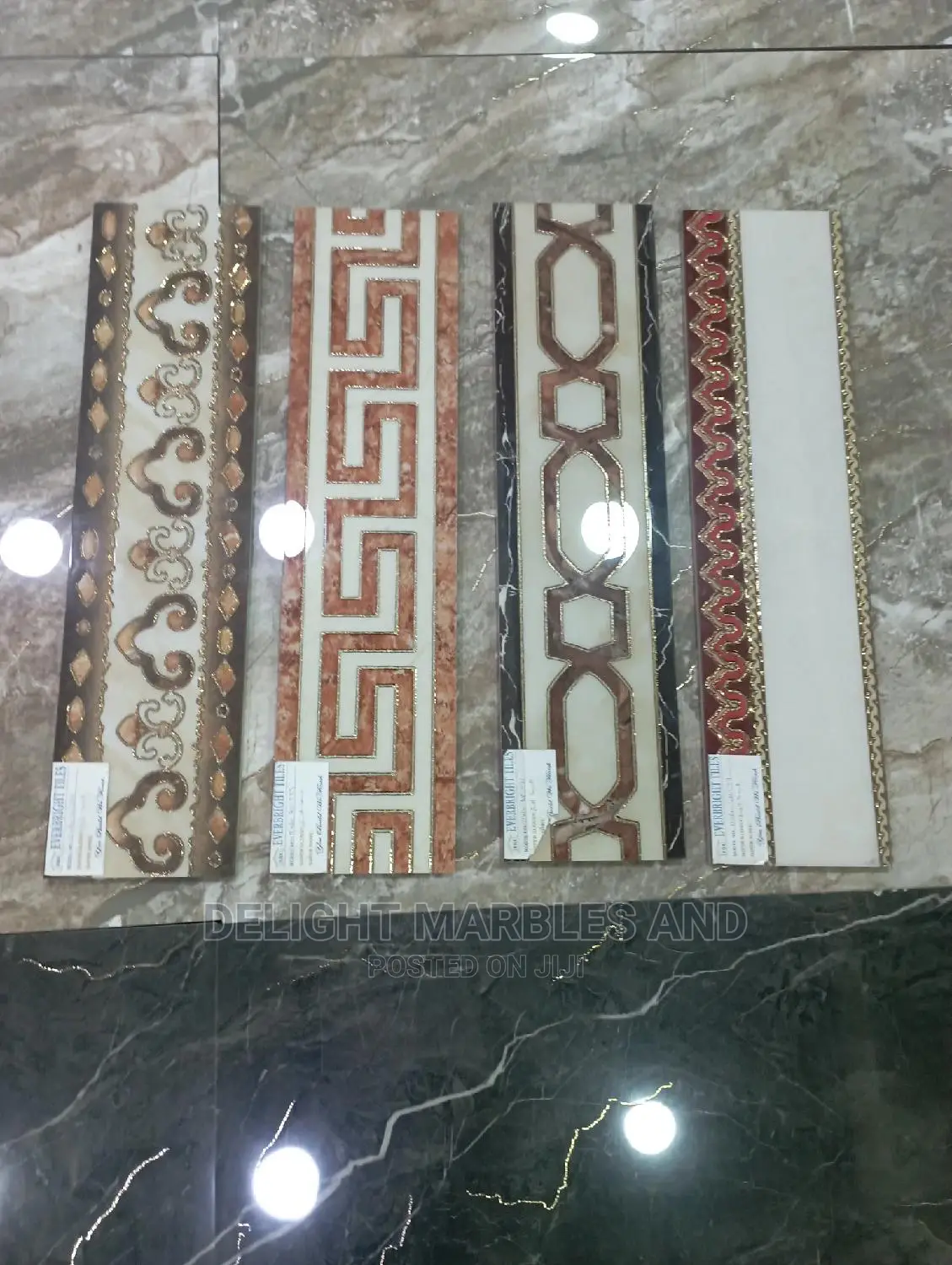 Quality Designed/Decorated Floor Skirting Tiles.