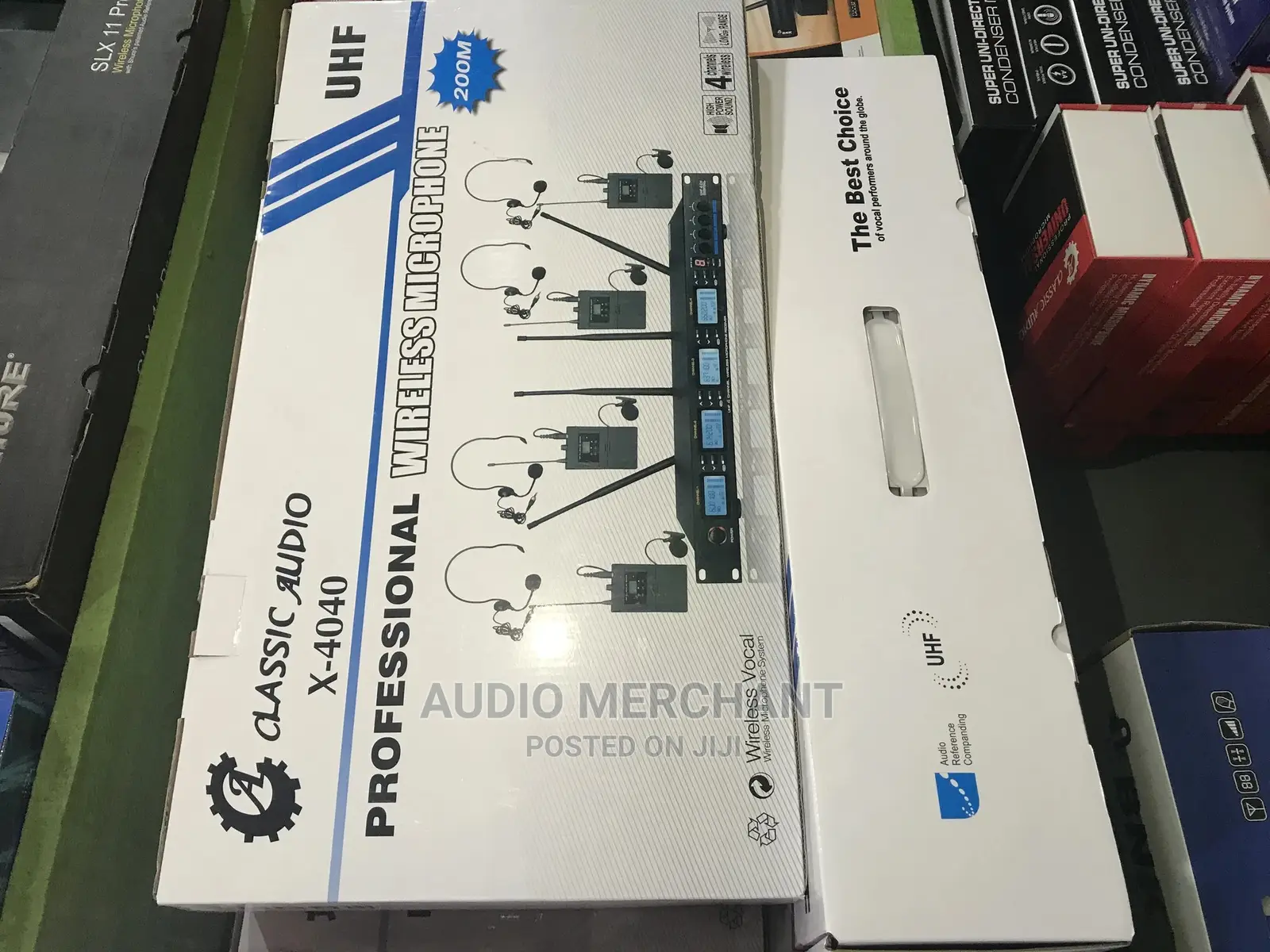 4 in 1 Lapel Wireless Microphone