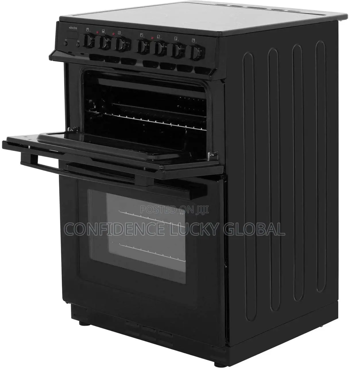 Electra 60cm Electric Cooker With Double Oven