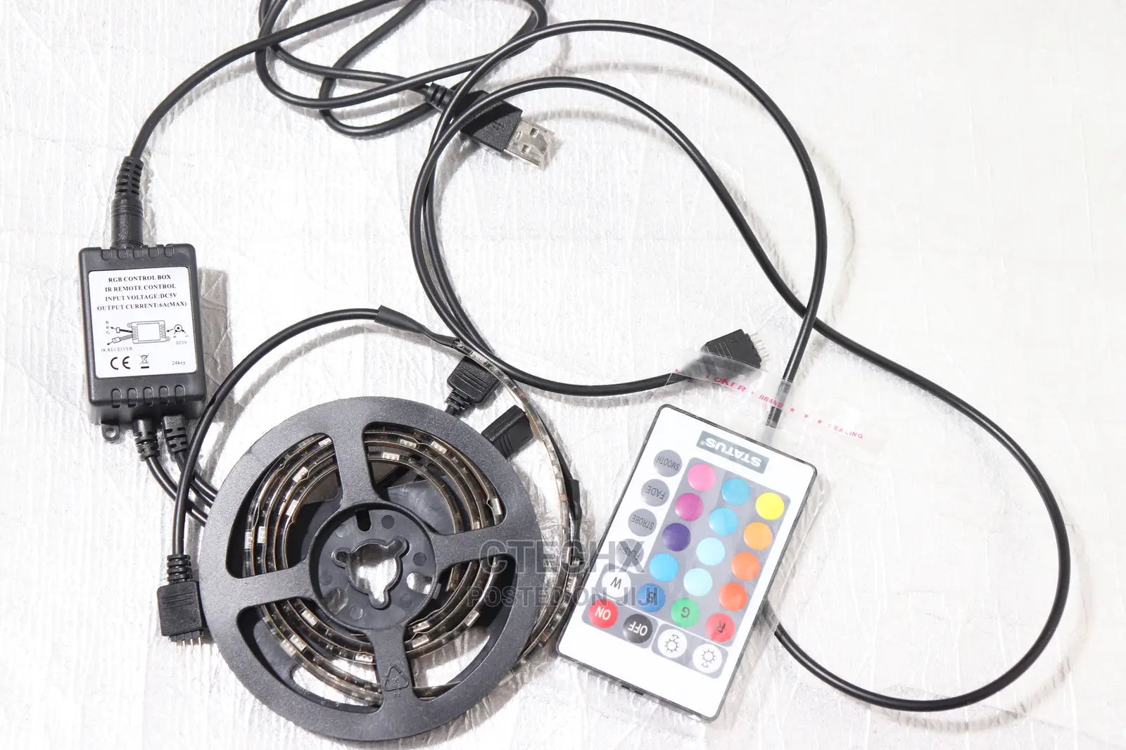 USB TV Backlight LED Strip Lights Kit for 24 to 60 Inches