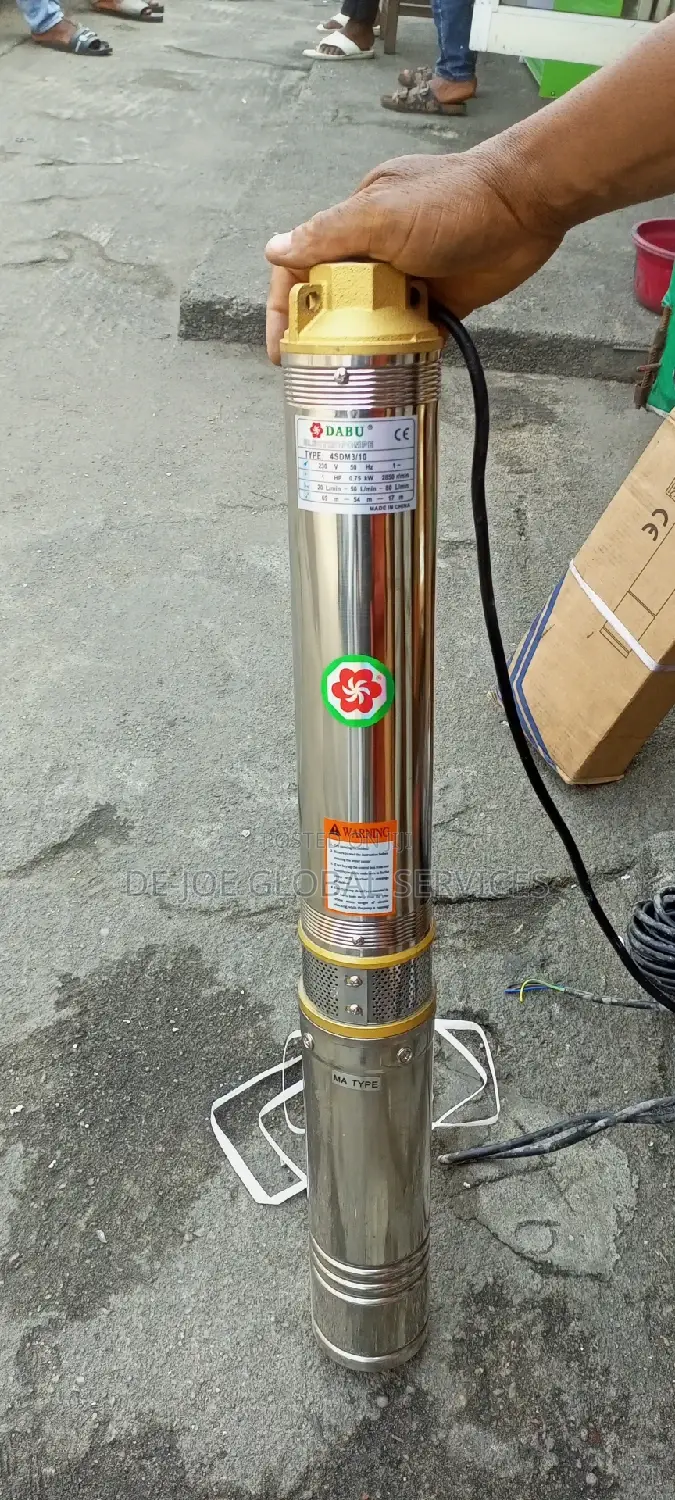 1hp Dabu Submersible Pump Available in Stock