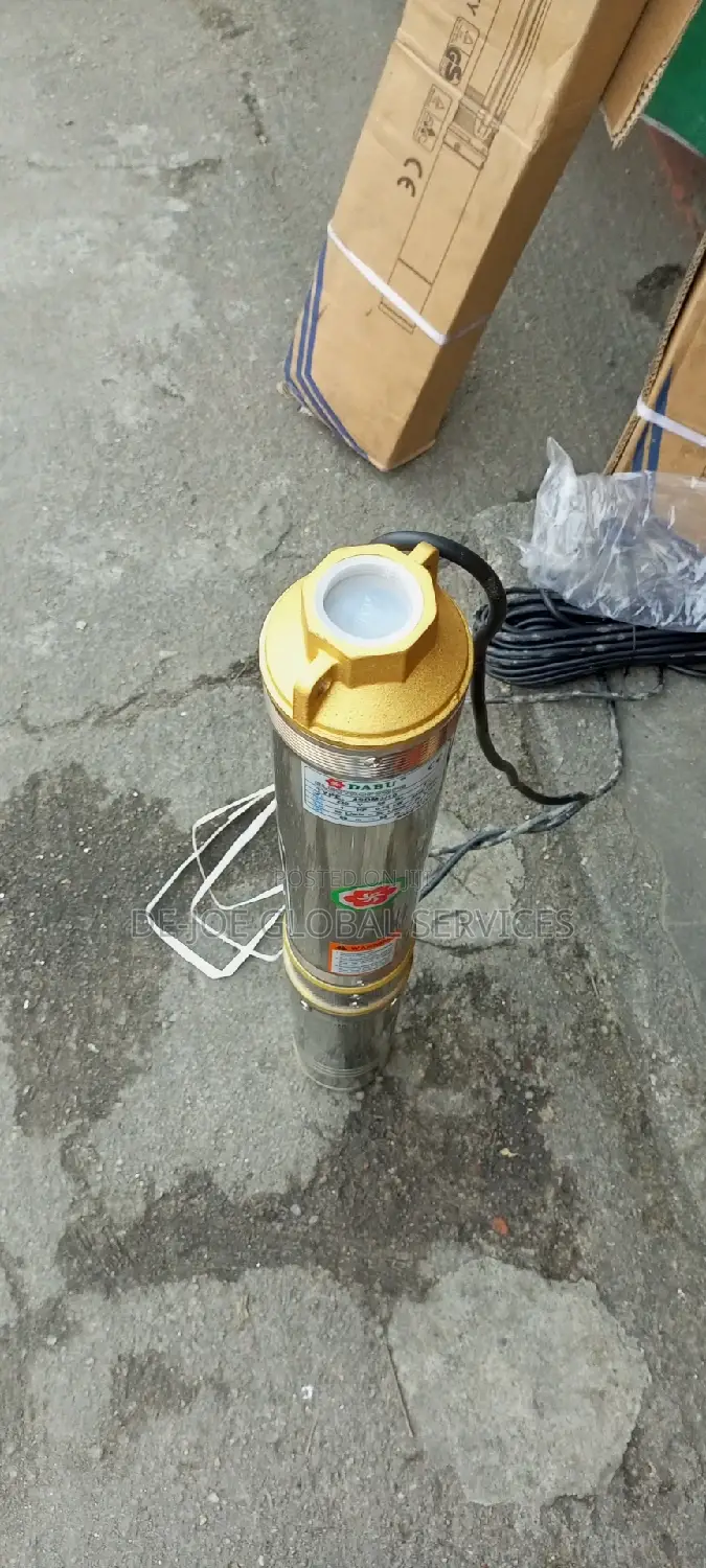 1hp Dabu Submersible Pump Available in Stock