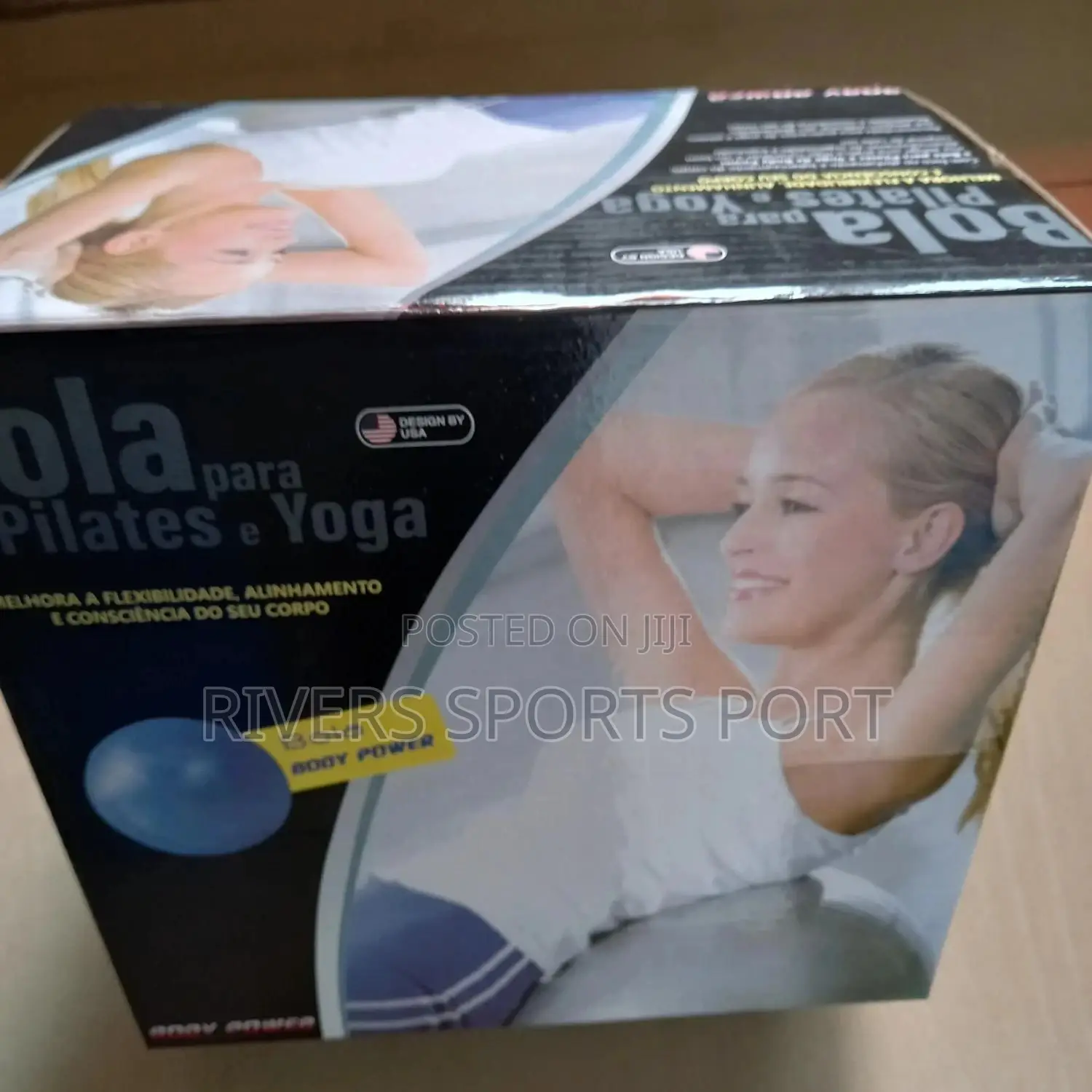 Bodypower Antiburst Fitness/Exercise/Gym/Yoga Ball With Pump