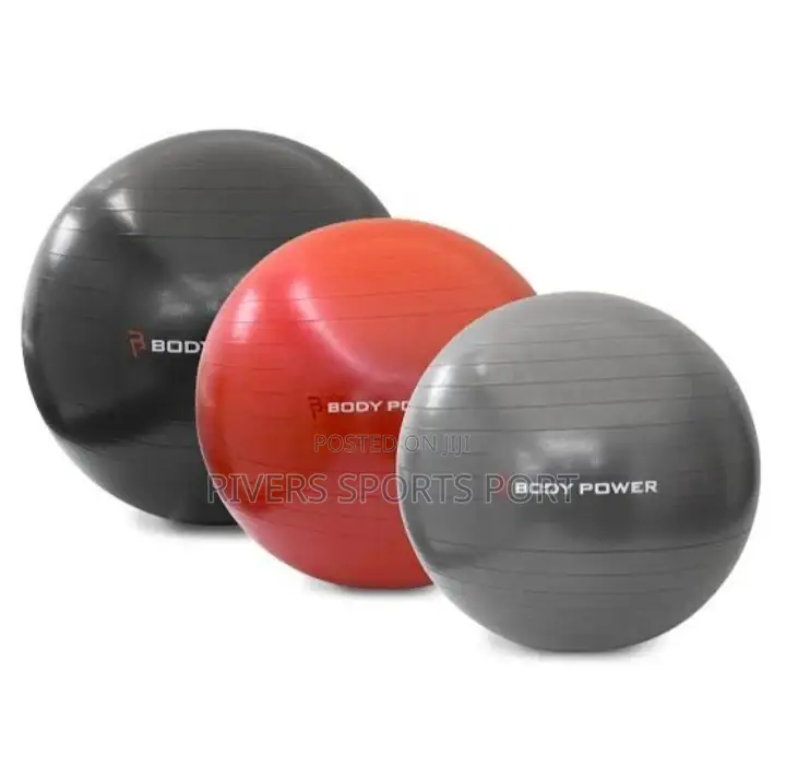 Bodypower Antiburst Fitness/Exercise/Gym/Yoga Ball With Pump