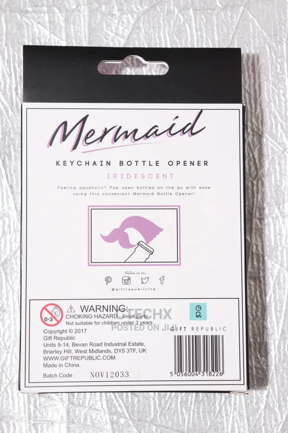 Mermaid Keychain Bottle Opener