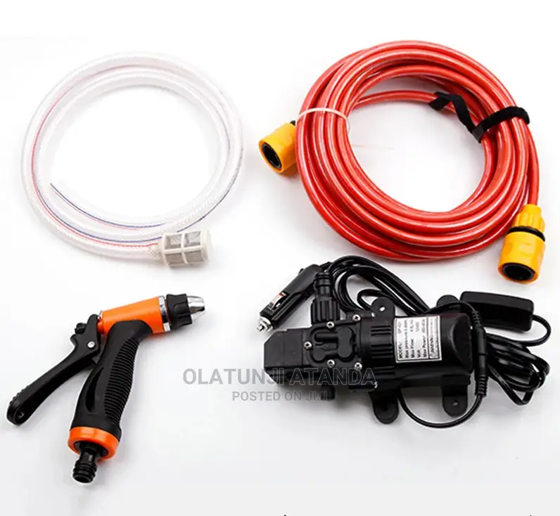 High Pressure 12V Portable Electric Car Wash Pump